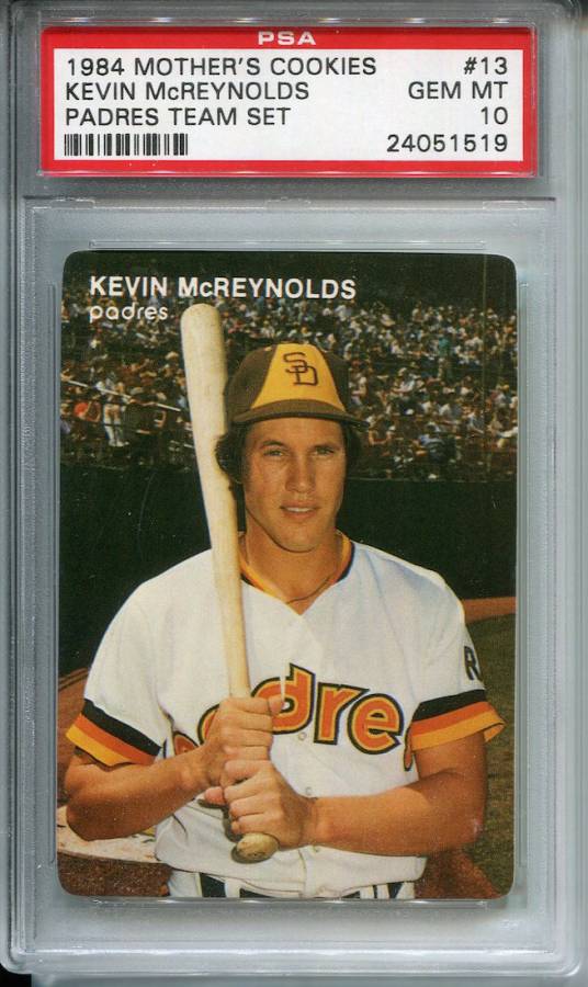 KEVIN McREYNOLDS  San Diego Padres 1984 Away Majestic Throwback