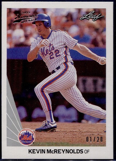 1988 Fleer #143 Kevin McReynolds VG New York Mets - Under the Radar Sports