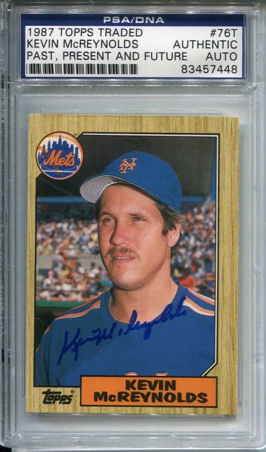 1988 Fleer #143 Kevin McReynolds VG New York Mets - Under the Radar Sports