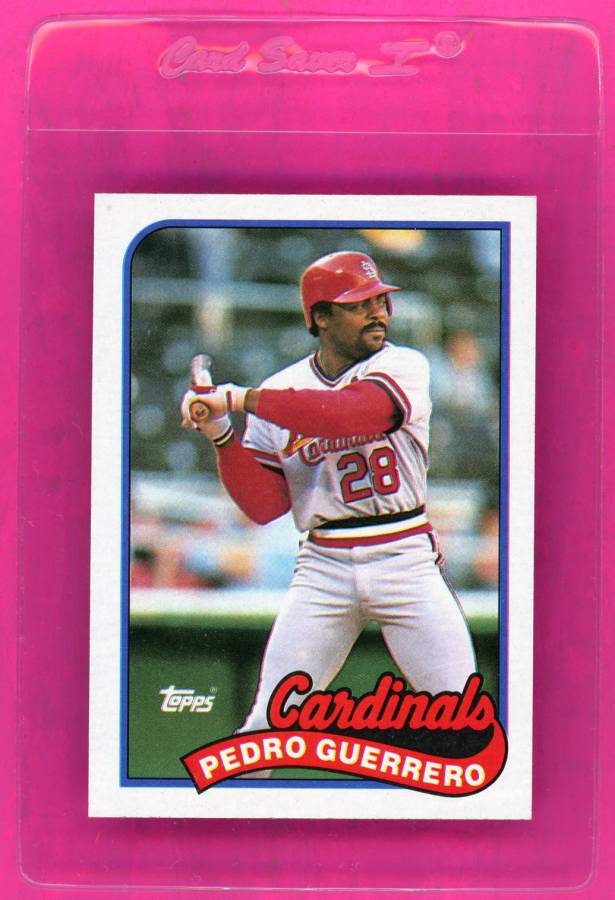 1989 Bowman Baseball Card #440 Pedro Guerrero