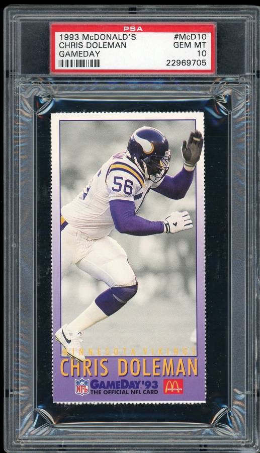 Chris Doleman - Minnesota Vikings (NFL Football Card) 1993 Skybox