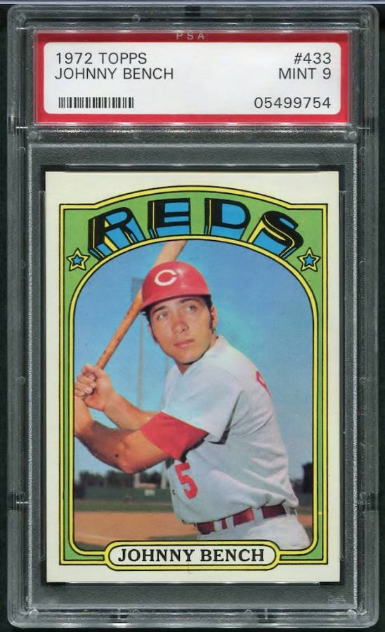 - Johnny Bench Topps Cards