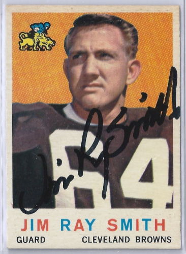 Cleveland Browns Signed Autographed Cards, Collectible Browns Autographed  Cards