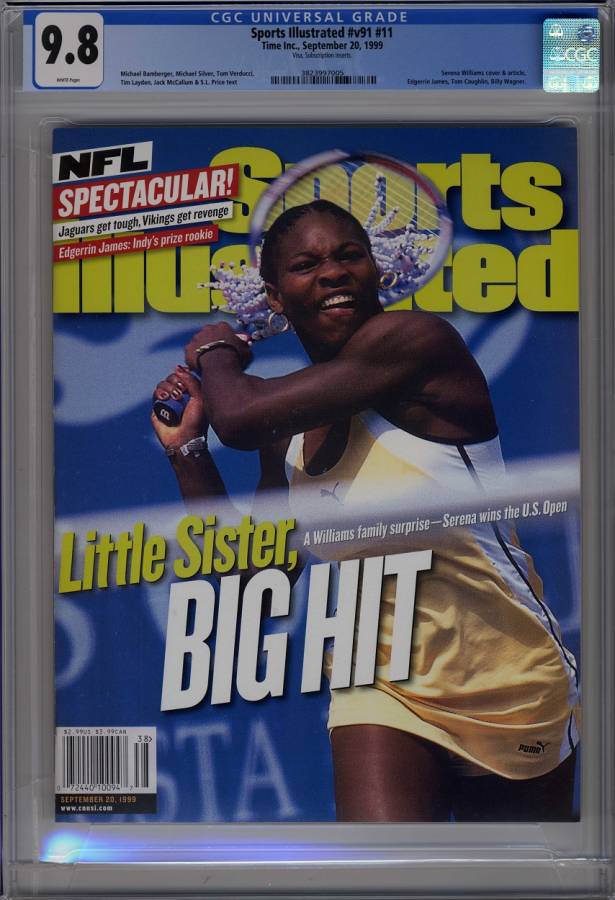 Sports Illustrated September 20 1999 Serena Williams/U.S. Open